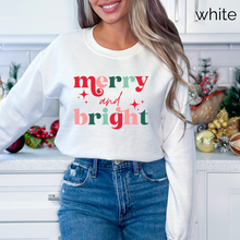 Load image into Gallery viewer, Merry & Bright Crewneck Sweatshirt