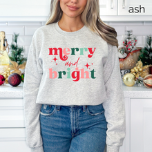 Load image into Gallery viewer, Merry & Bright Crewneck Sweatshirt