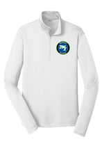 Load image into Gallery viewer, 1/4-Zip Pullover Pocket Logo