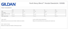 Load image into Gallery viewer, Youth Hooded Sweatshirt - Full Logo