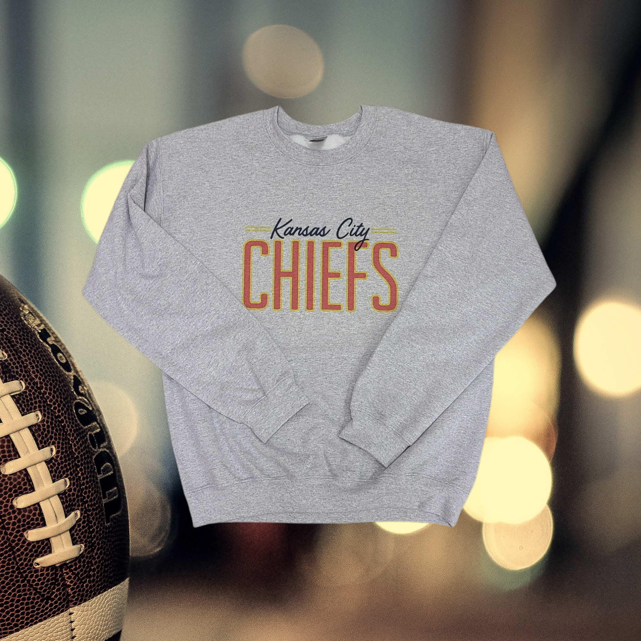 Kansas city sales chiefs crewneck sweatshirt