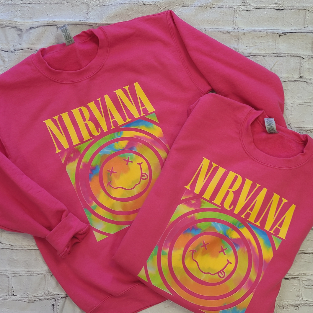 Nirvana Smiley Crewneck