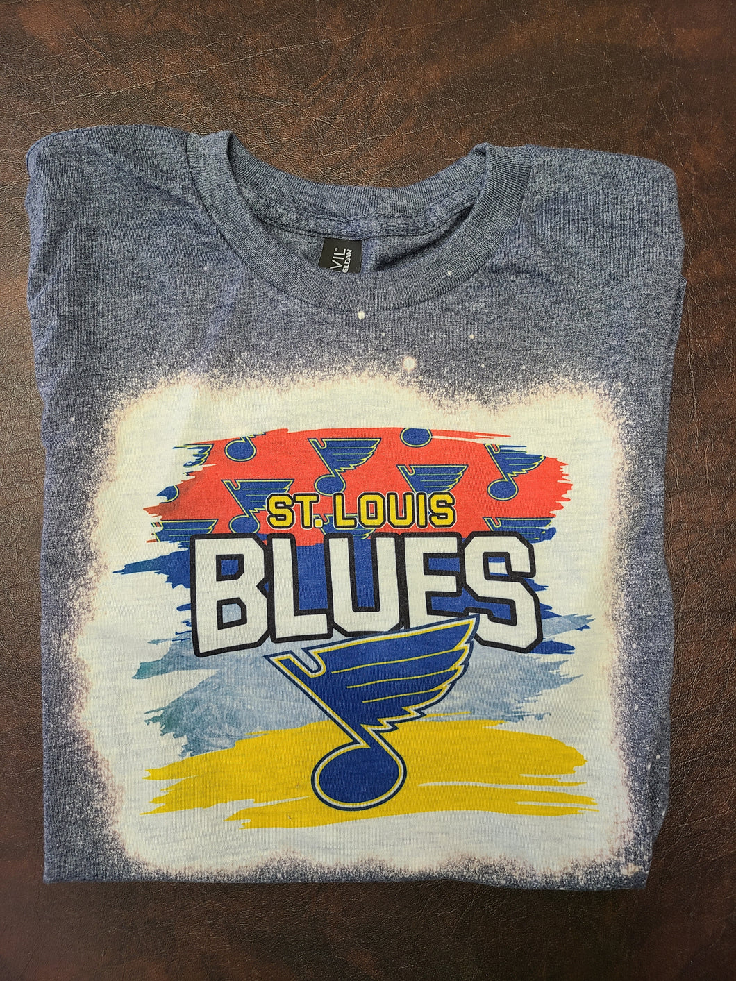 St. Louis Blues Bleached Tee